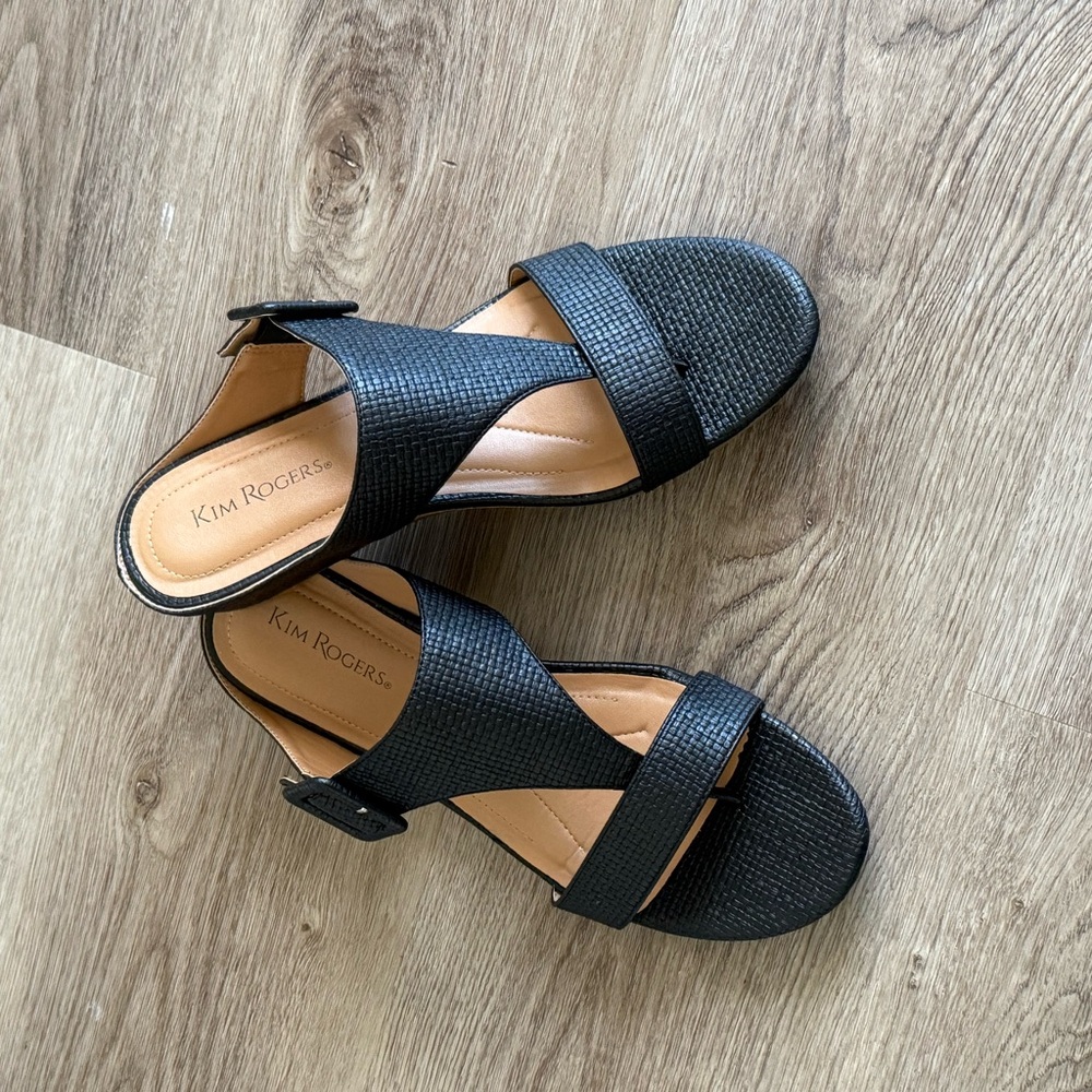 Kim Rogers Black Women's Sandals